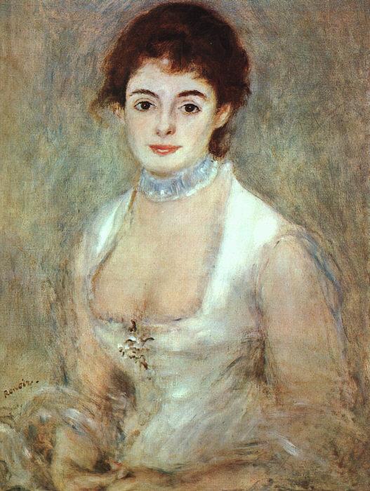 Pierre Renoir Portrait of Madame Henriot oil painting picture